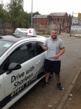 Drive with Sharleen Testimonial.



I did my lessons with Sharleen driving school and passed first time. I found her to be a very good tutor and very helpful. I felt relaxed and this got me through the beginners nerves and all the stress on the road. I would highly recommend her. Thank you again Sharleen.



James Gray ...